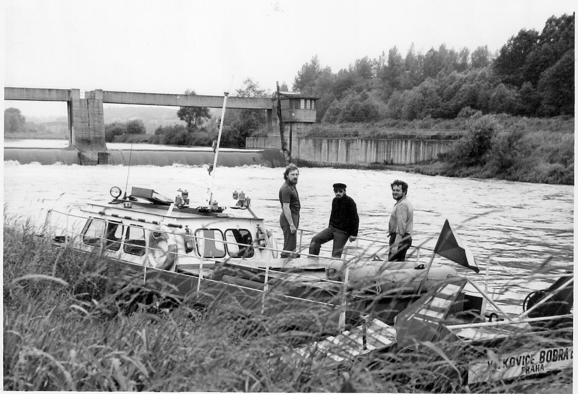 6.7.1978 - přívozský jez na Odře